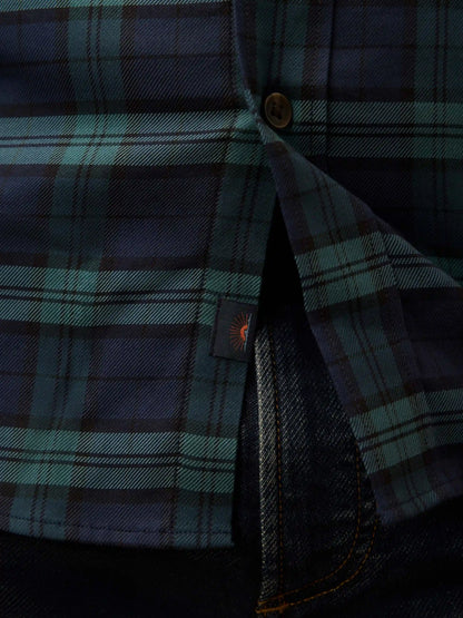 Soft Twill Movement™ Shirt - Harbor Blackwatch Plaid