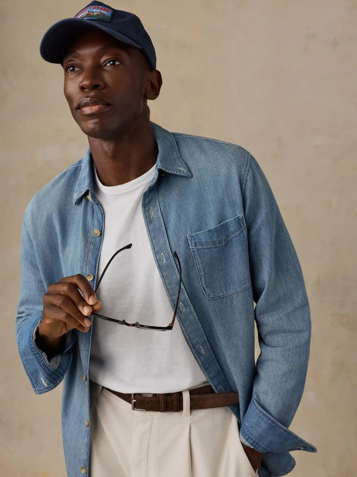 Original Organic Denim Shirt - Sea Isle Wash