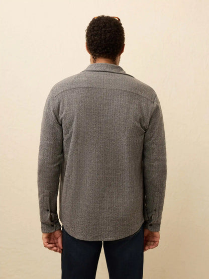 Legend™ Sweater Shirt - Alpine Grey Herringbone