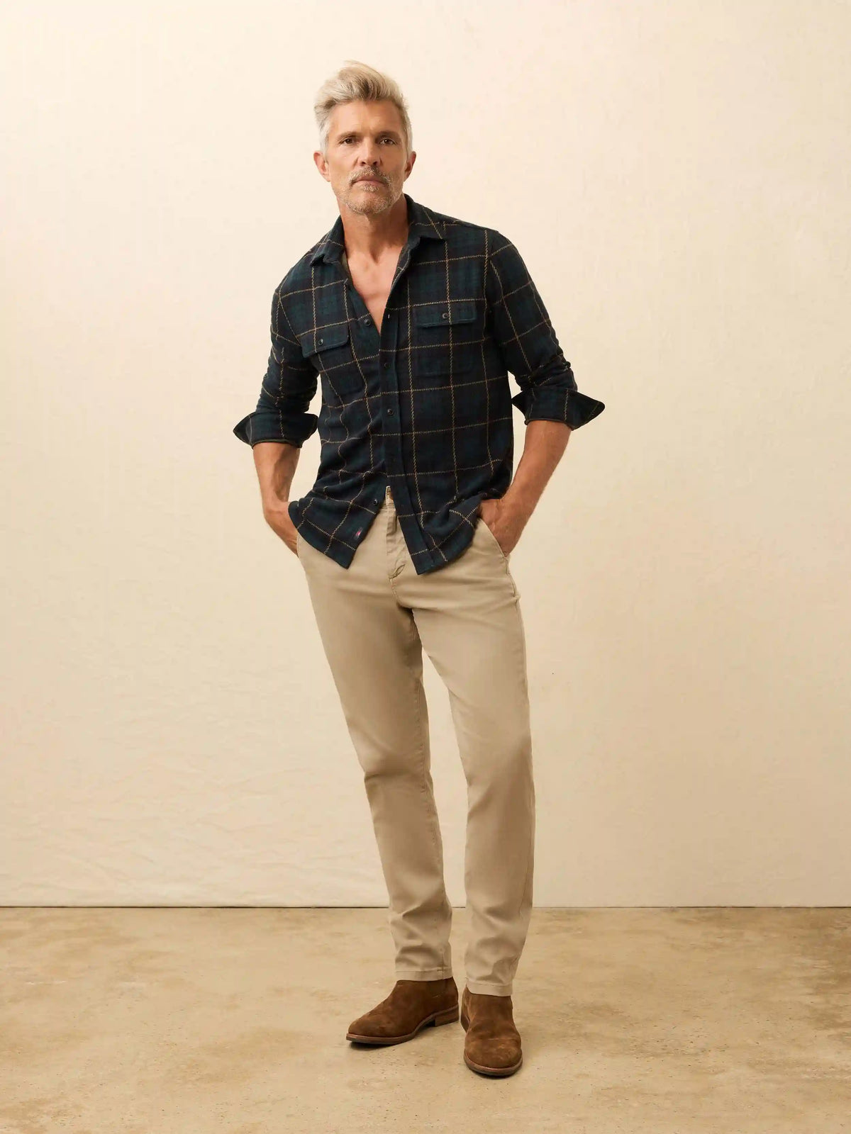 Legend™ Sweater Shirt - Lodge Blackwatch Plaid