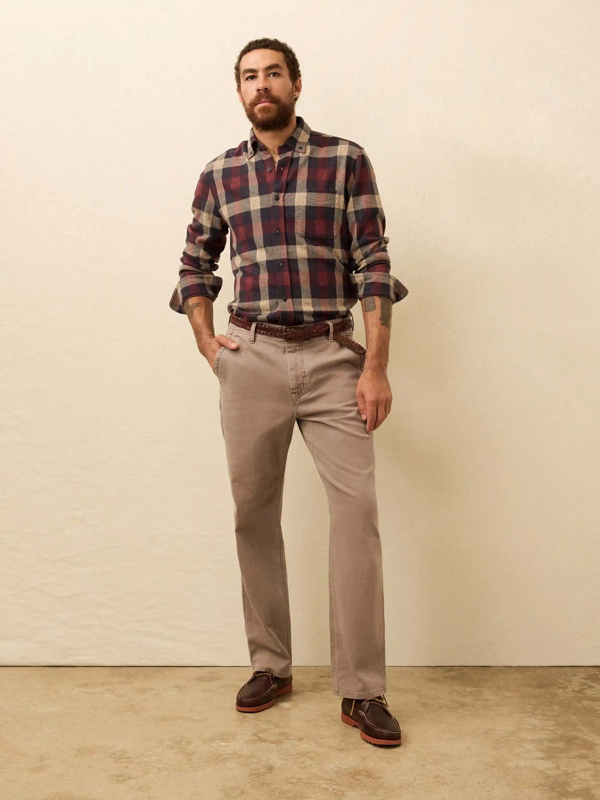 Legend™ Sweater Shirt (Single Pocket) - Burchfield Plaid