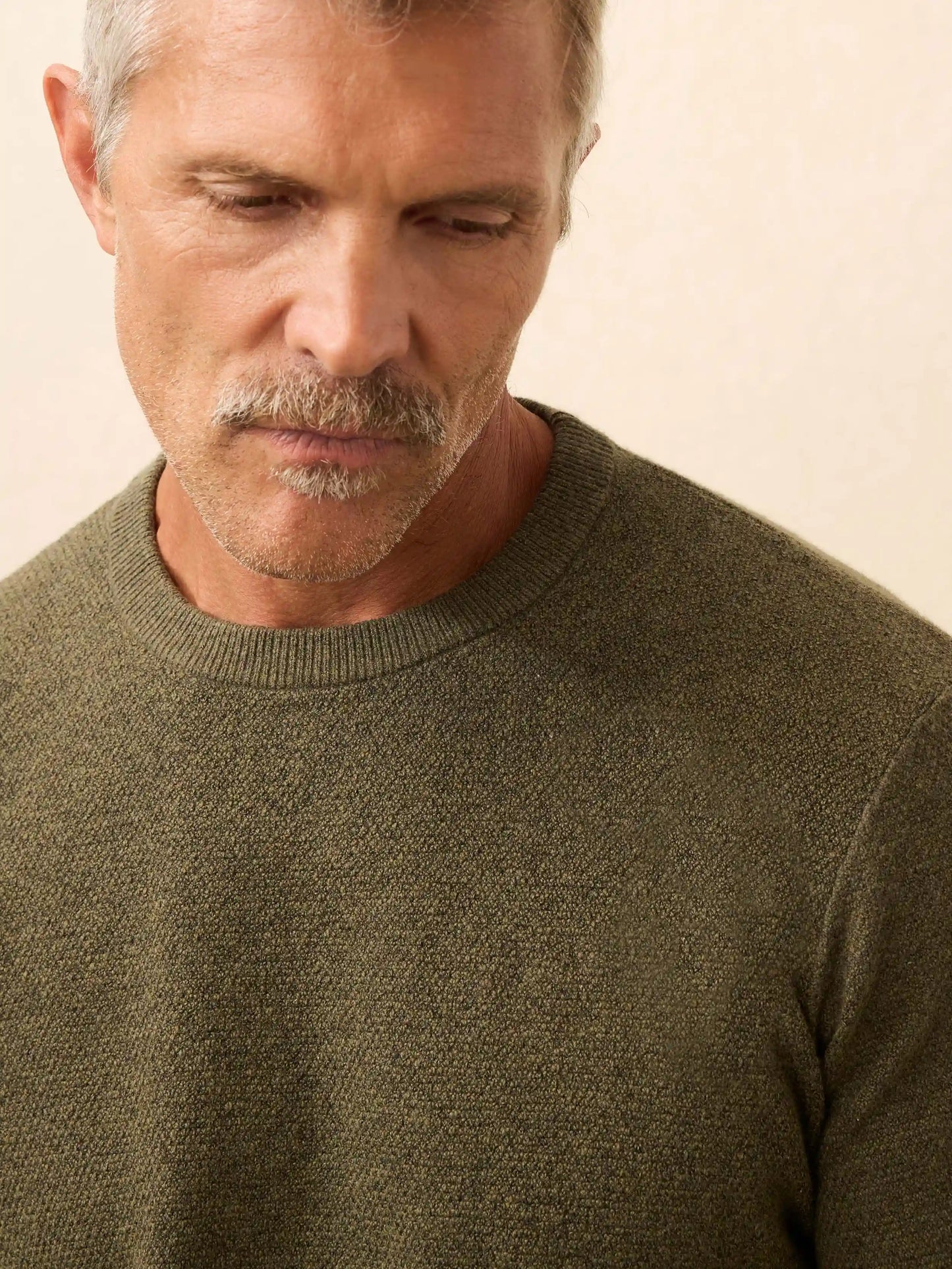 Jackson Crew Sweater - Olive Heather