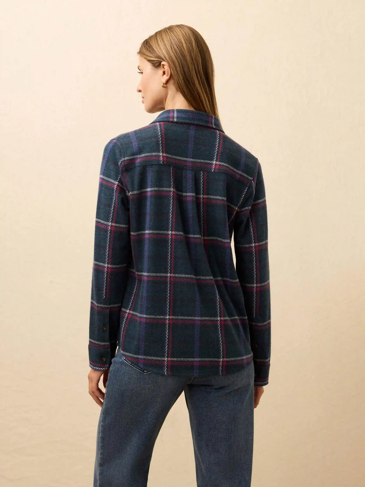Legend™ Sweater Shirt - Northern Lights Plaid