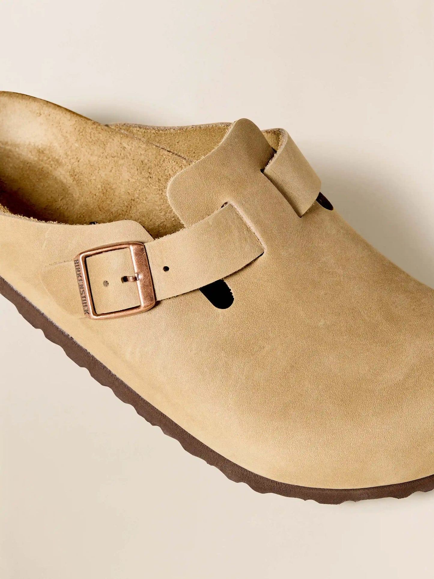 Birkenstock Unisex Oiled Boston - Tobacco