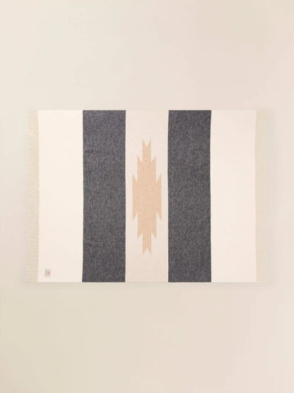 Thunder Voice Eagle Brushed Recycled Cotton Blanket - Iron Ridge