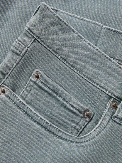 Stretch Terry 5-Pocket Pant - Ocean Glass
