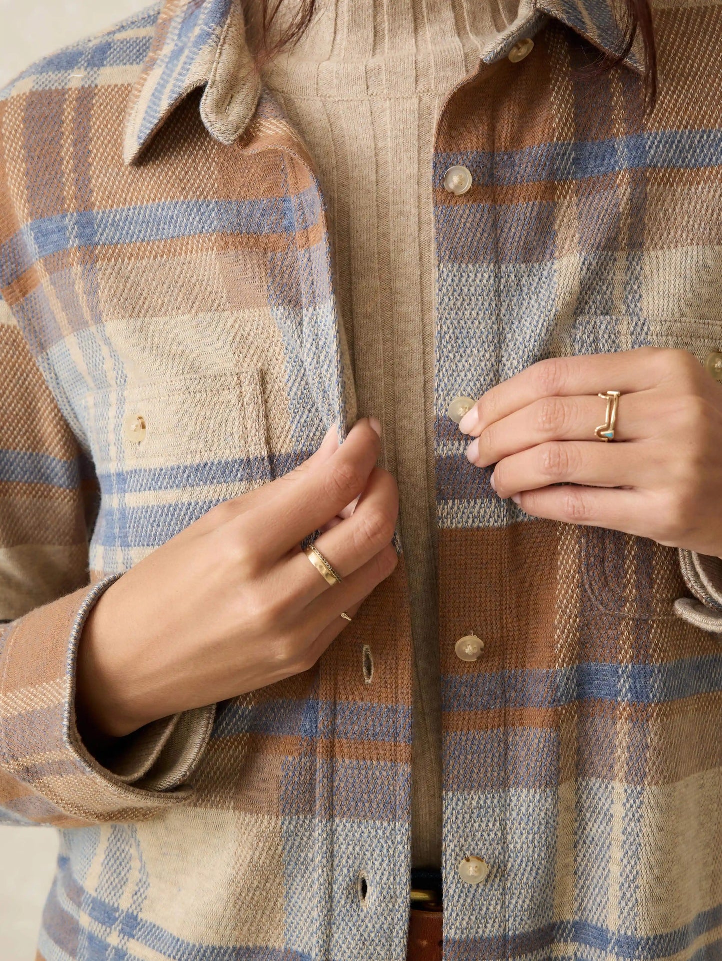 Legend™ Sweater Shirt - Rockland Plaid
