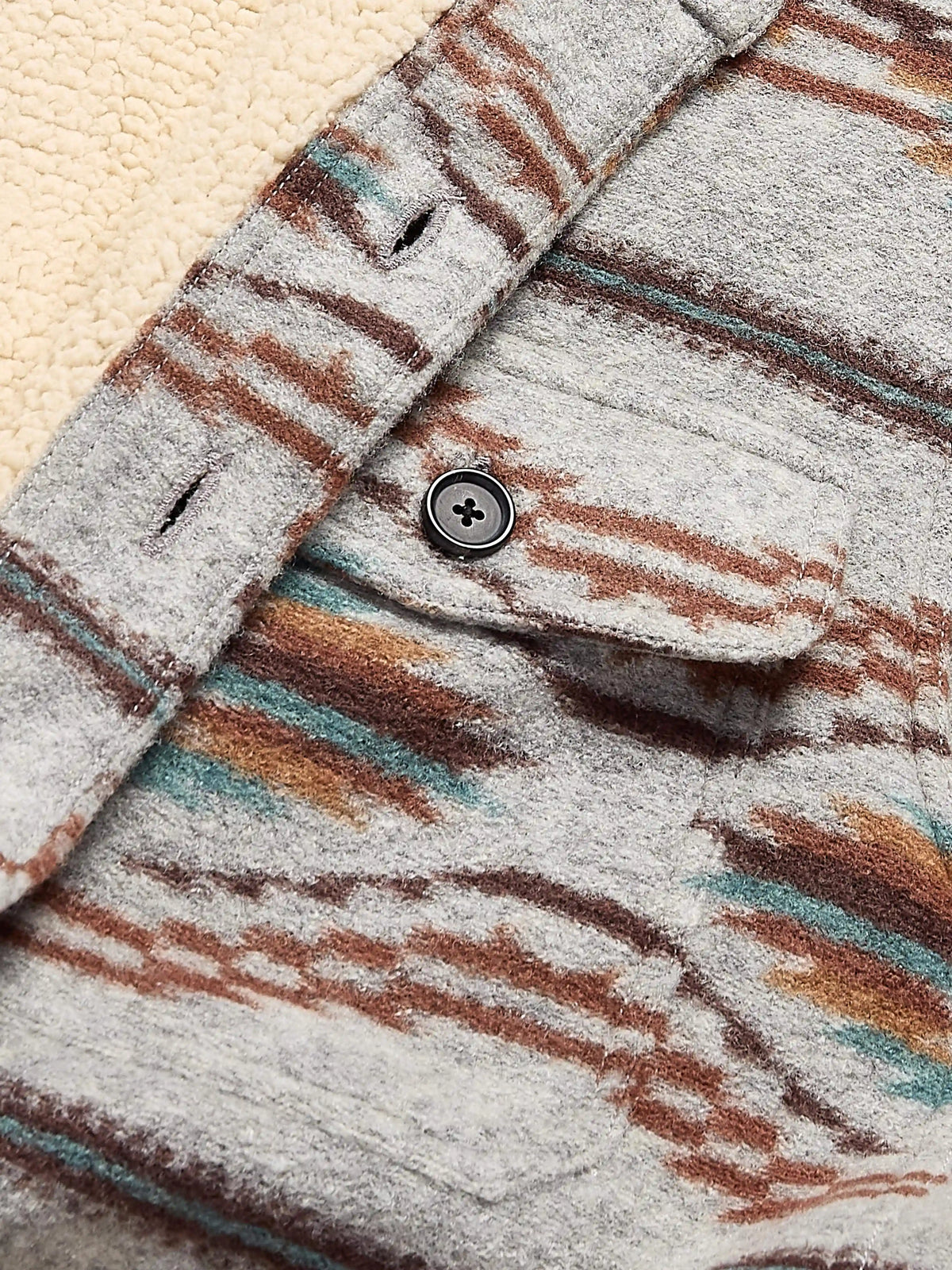 Range Thunder Voice Eagle High Pile Fleece Lined CPO - Grey Skies