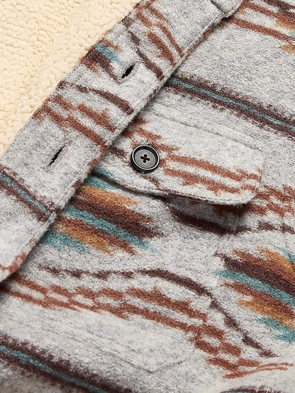 Range Thunder Voice Eagle High Pile Fleece Lined CPO - Grey Skies