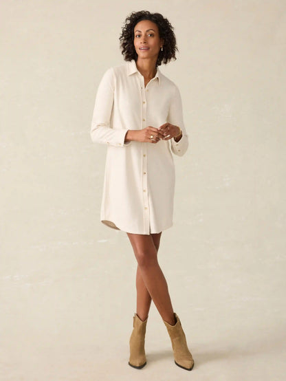 Legend™ Sweater Dress - Off White