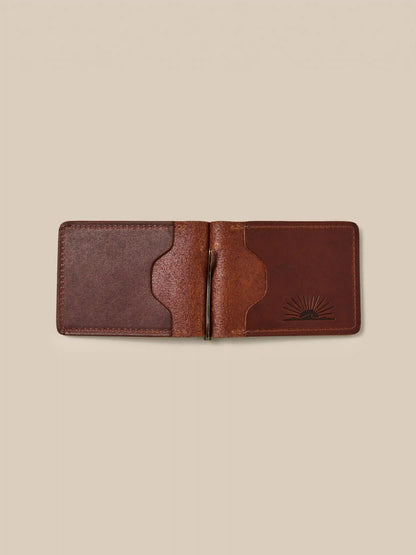 Money Clip - Brown