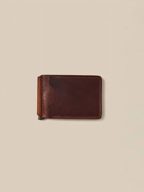 Money Clip - Brown