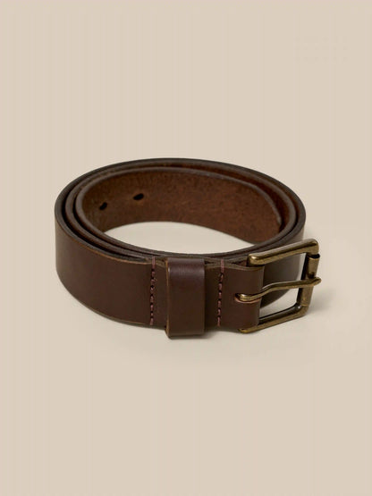 Leather Belt - Brown