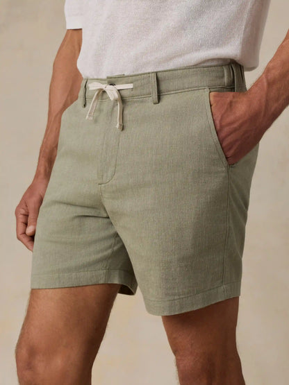 Movement™ Linen Short - Sage Cliff