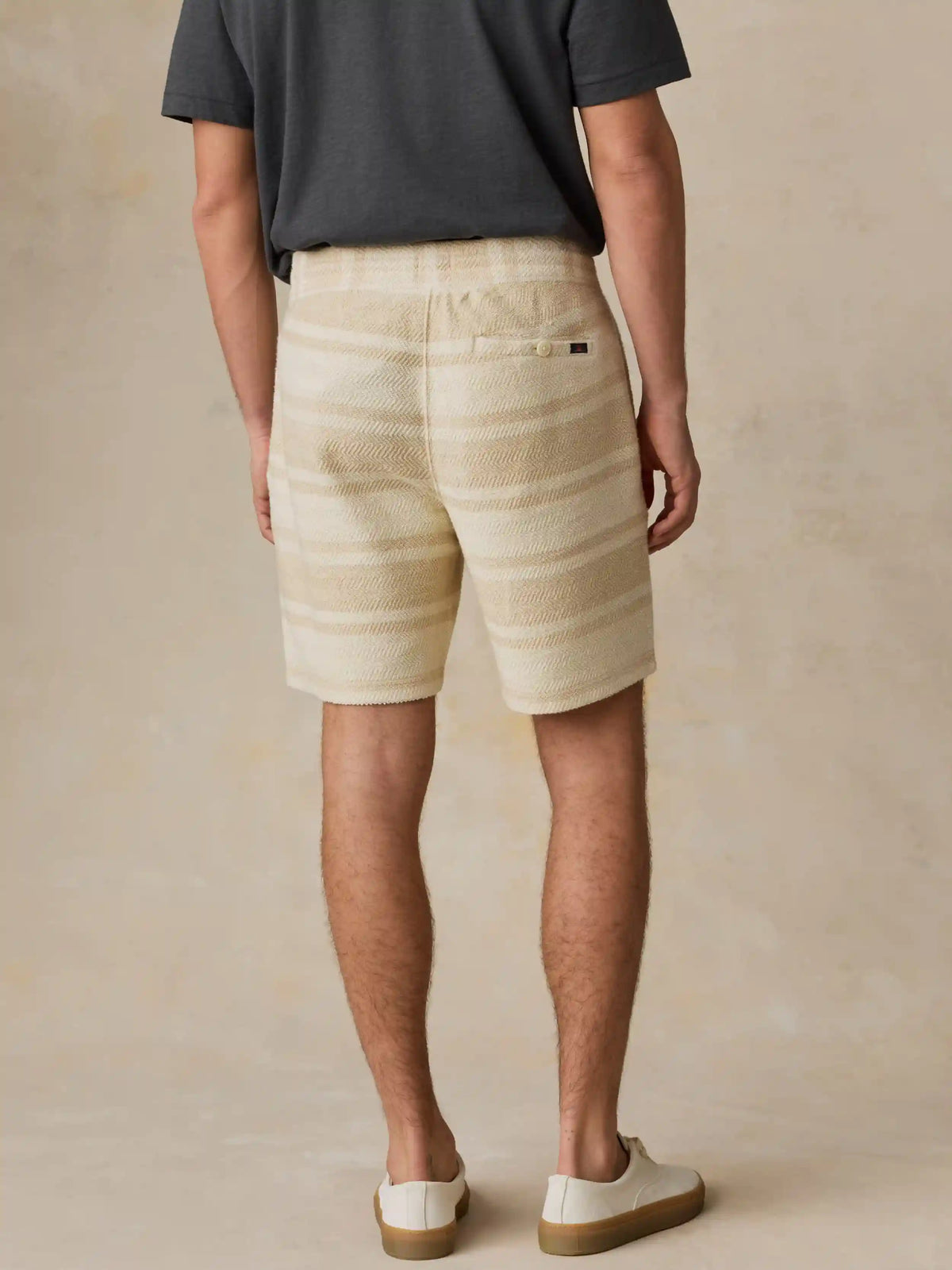 Whitewater Sweatshort - Ivory Desert Stripe