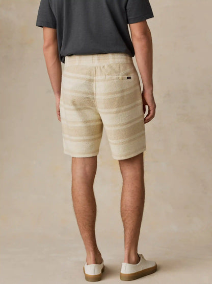 Whitewater Sweatshort - Ivory Desert Stripe