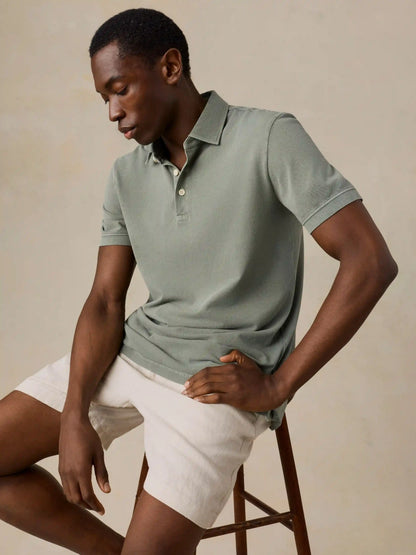 Essential Linen Short (6.5") - Weathered Sand