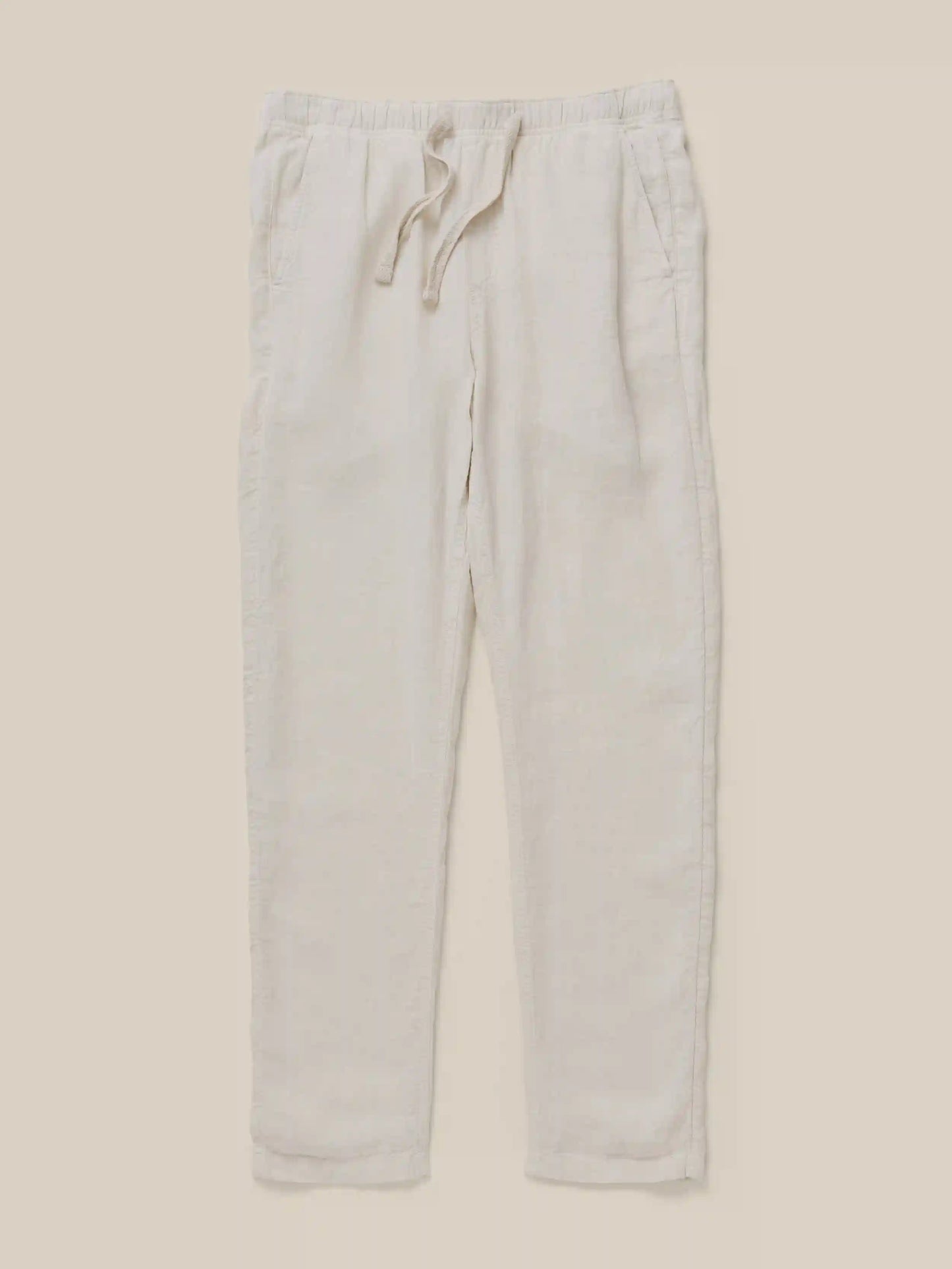 Linen Drawstring Pant - Weathered Sand