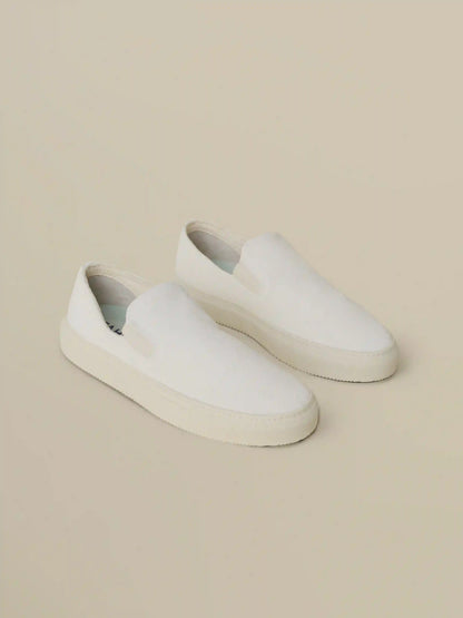Faherty X Opie Way Slip On Sneaker - Off White