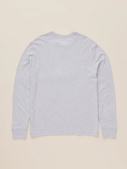 Sunwashed Organic Crew - Light Grey Heather
