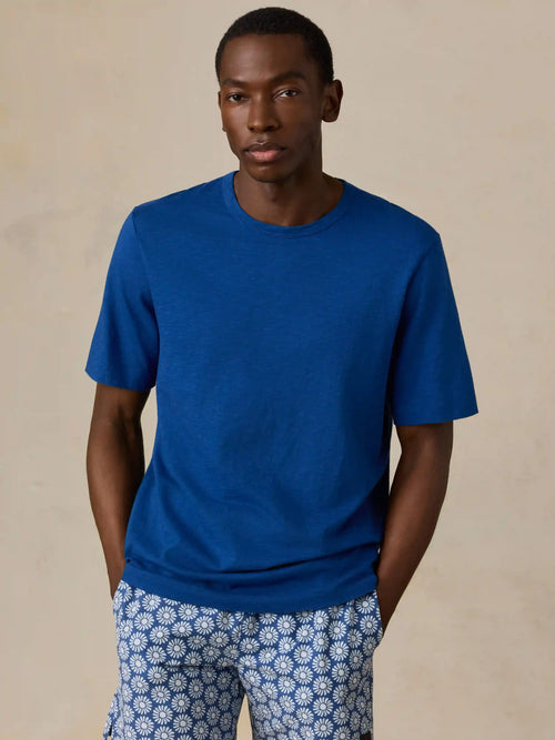 Sunwashed Regenerative Tee - Antilles Blue