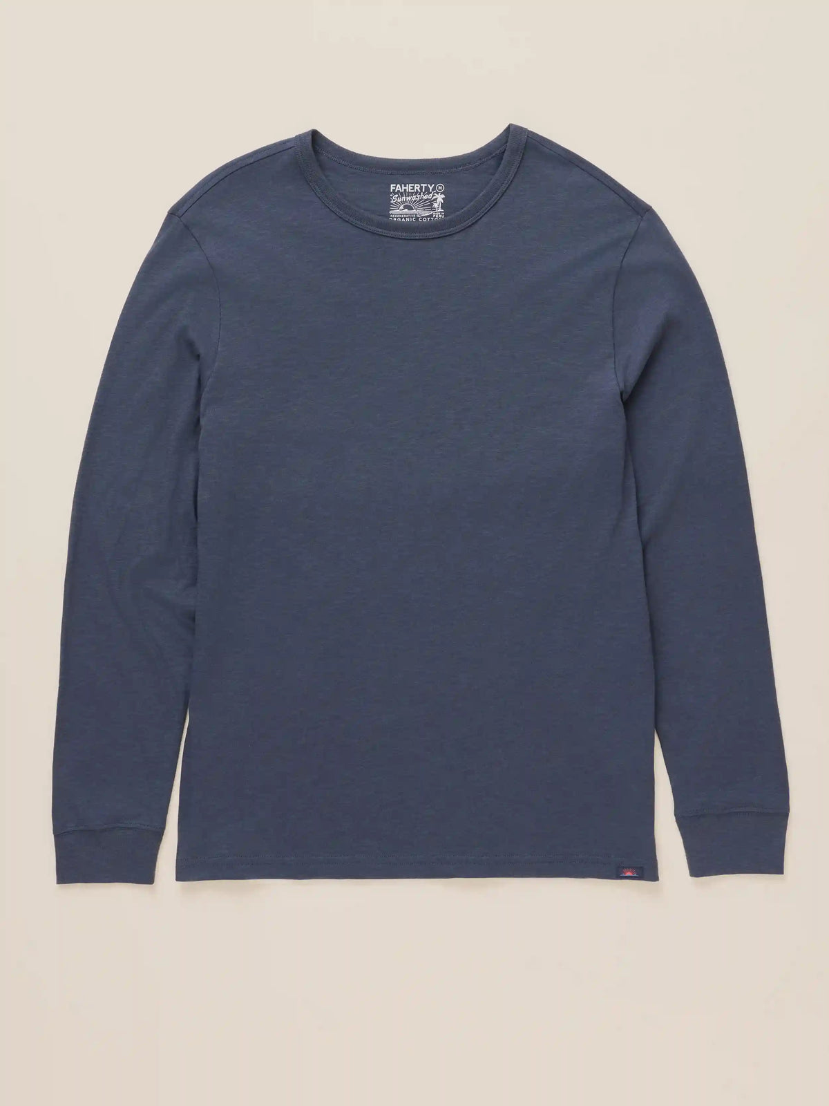 Long-Sleeve Sunwashed Tee - Dune Navy
