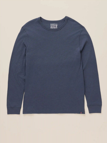 Long-Sleeve Sunwashed Tee - Dune Navy