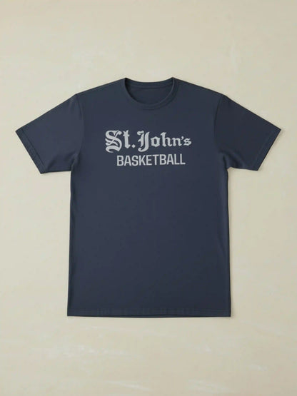 St. John's Sunwashed Regenerative Tee - Dune Navy