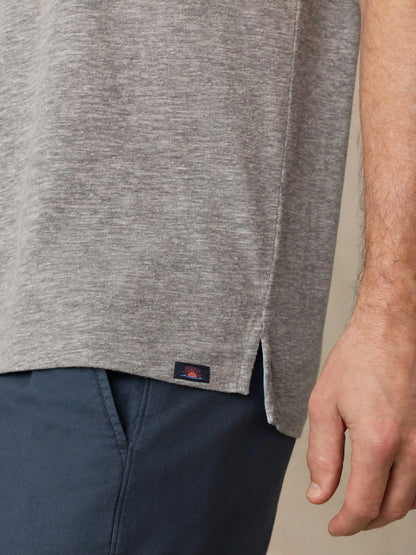 Short-Sleeve Breeze Polo - Cave Grey Heather