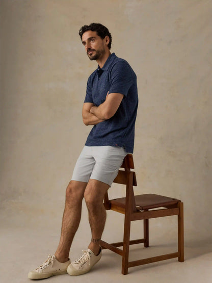 Short-Sleeve Breeze Polo - Midnight Skies Heather