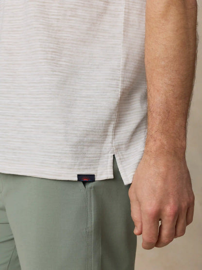 Short-Sleeve Breeze Polo - Desert Wake Stripe