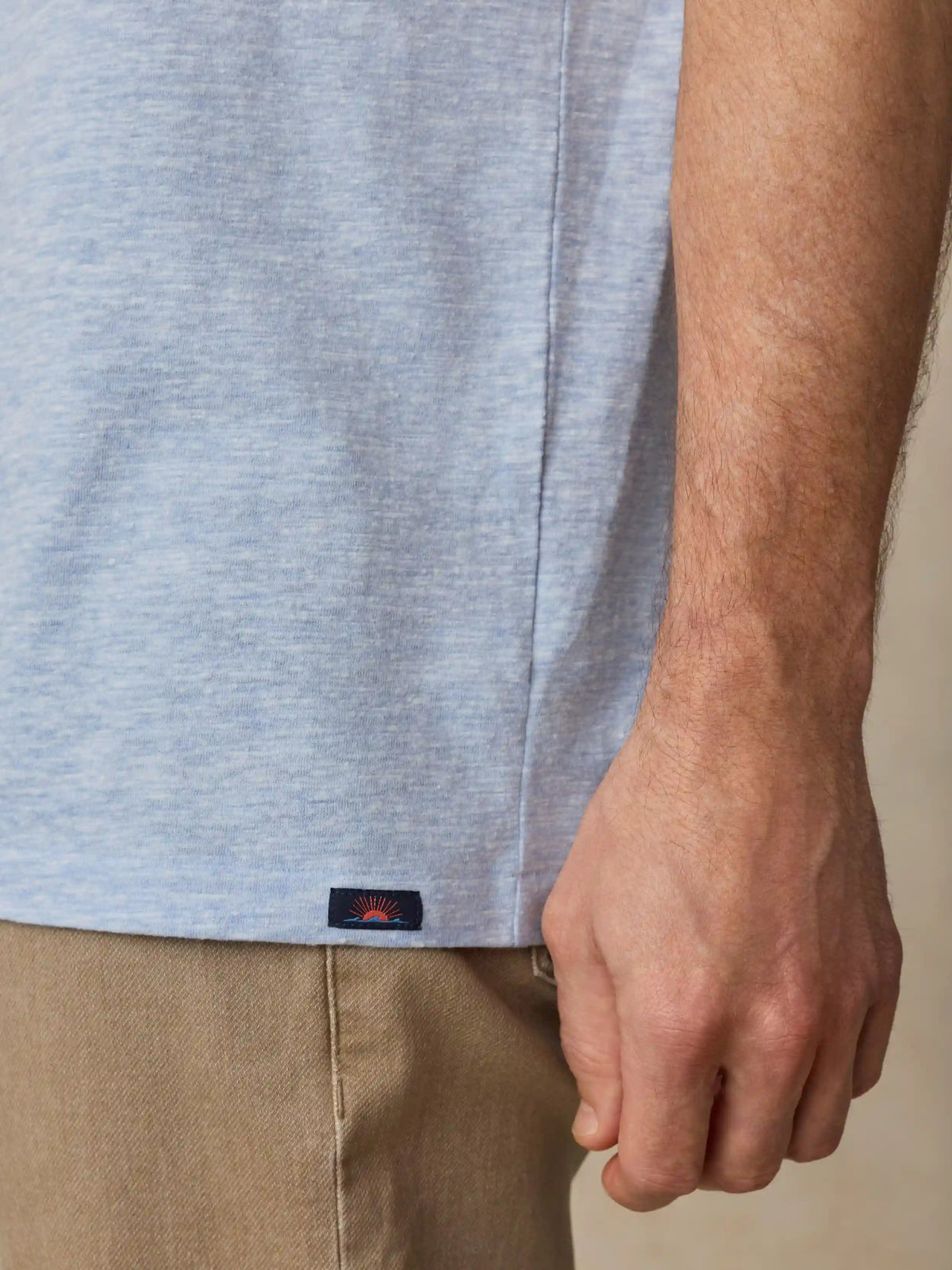 Short-Sleeve Breeze Tee - Blue Isle