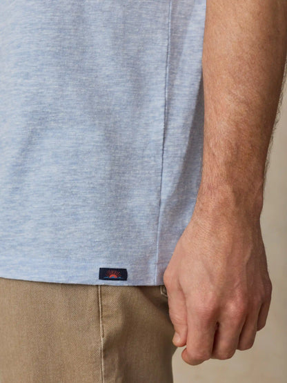 Short-Sleeve Breeze Tee - Blue Isle