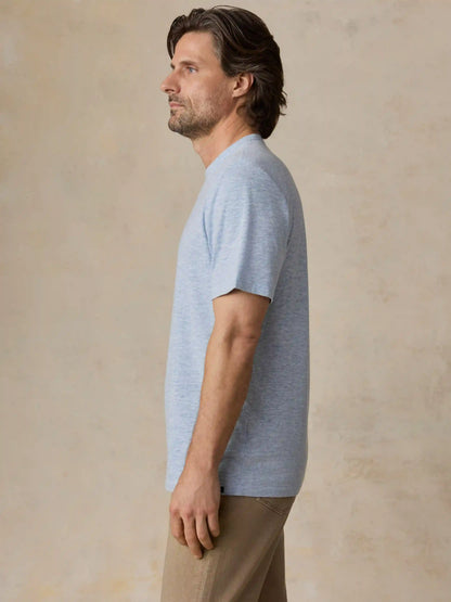 Short-Sleeve Breeze Tee - Blue Isle