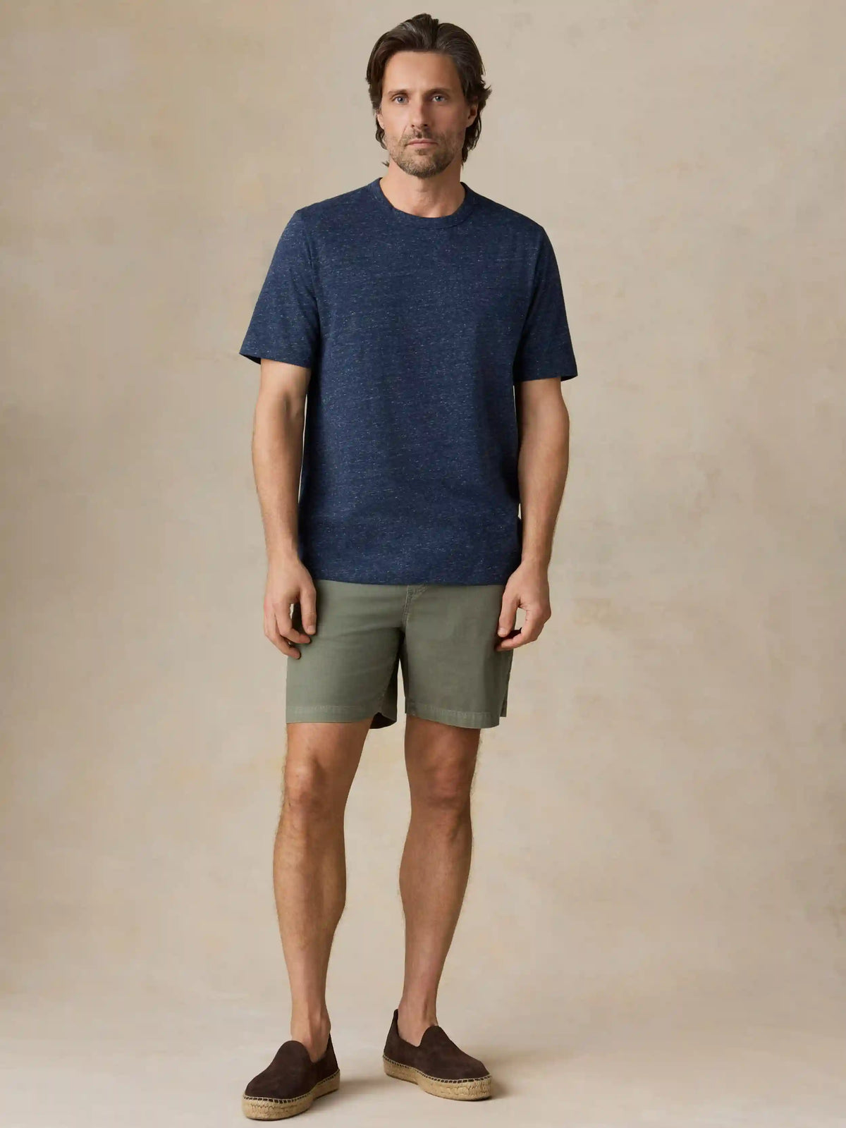 Short-Sleeve Breeze Tee - Midnight Skies Heather