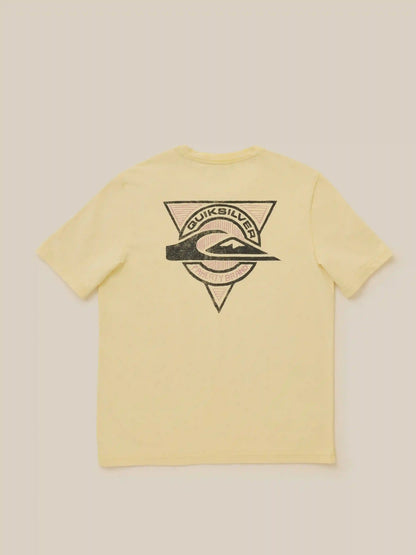 Faherty x Quiksilver Heavy Wash Tee - Bright Sun
