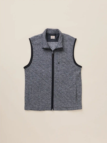 Epic Quilted Fleece Vest - Graphite Cloud Heather