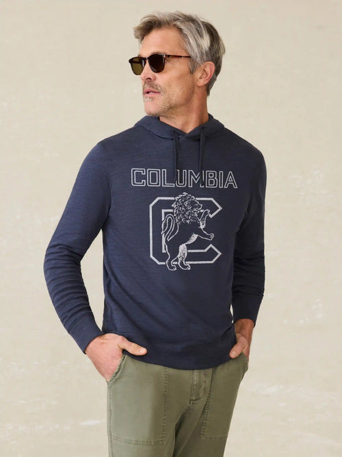 Columbia Sunwashed Slub Hoodie - Blue Nights