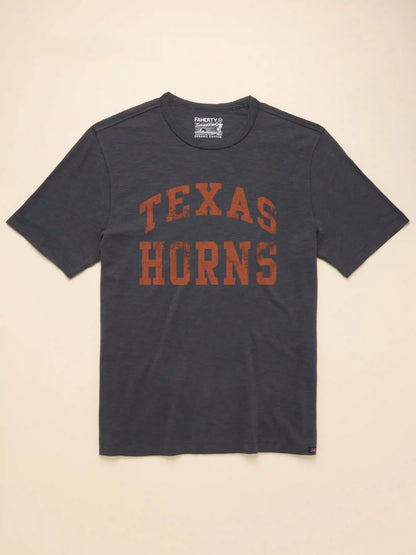 University of Texas Sunwashed Tee - Graphite