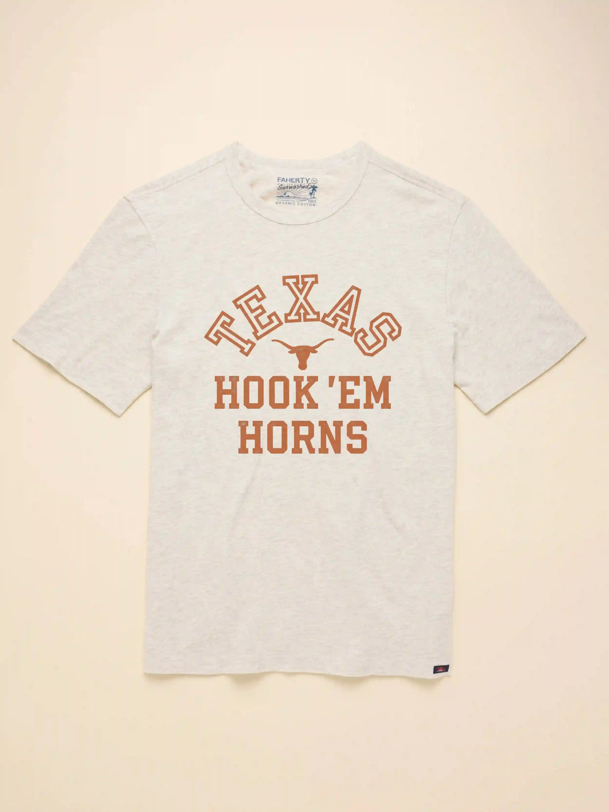 University of Texas Sunwashed Tee - Island Dune Heather