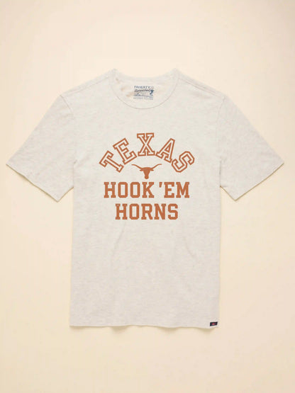 University of Texas Sunwashed Tee - Island Dune Heather