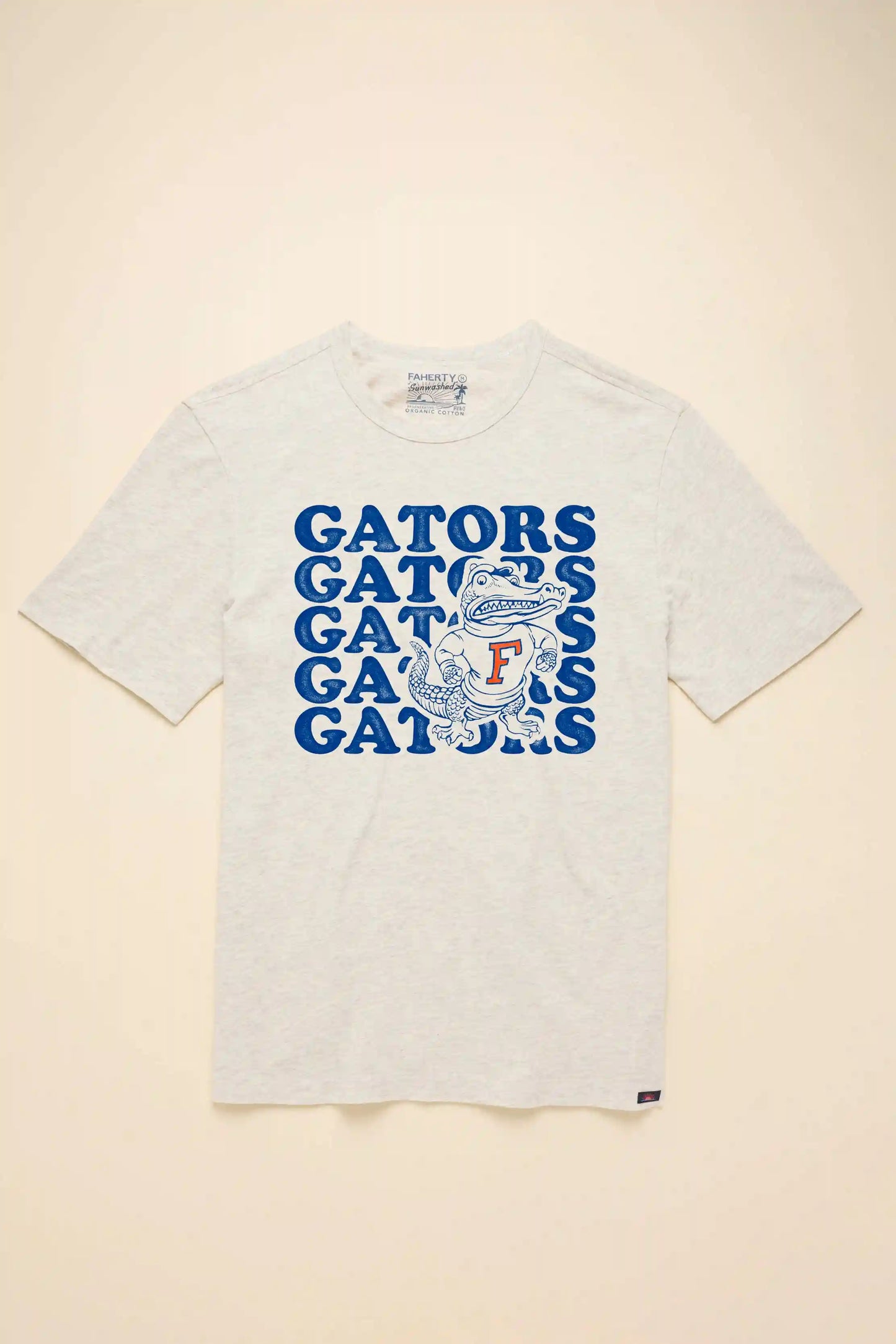 University of Florida Sunwashed Tee - Island Dune Heather