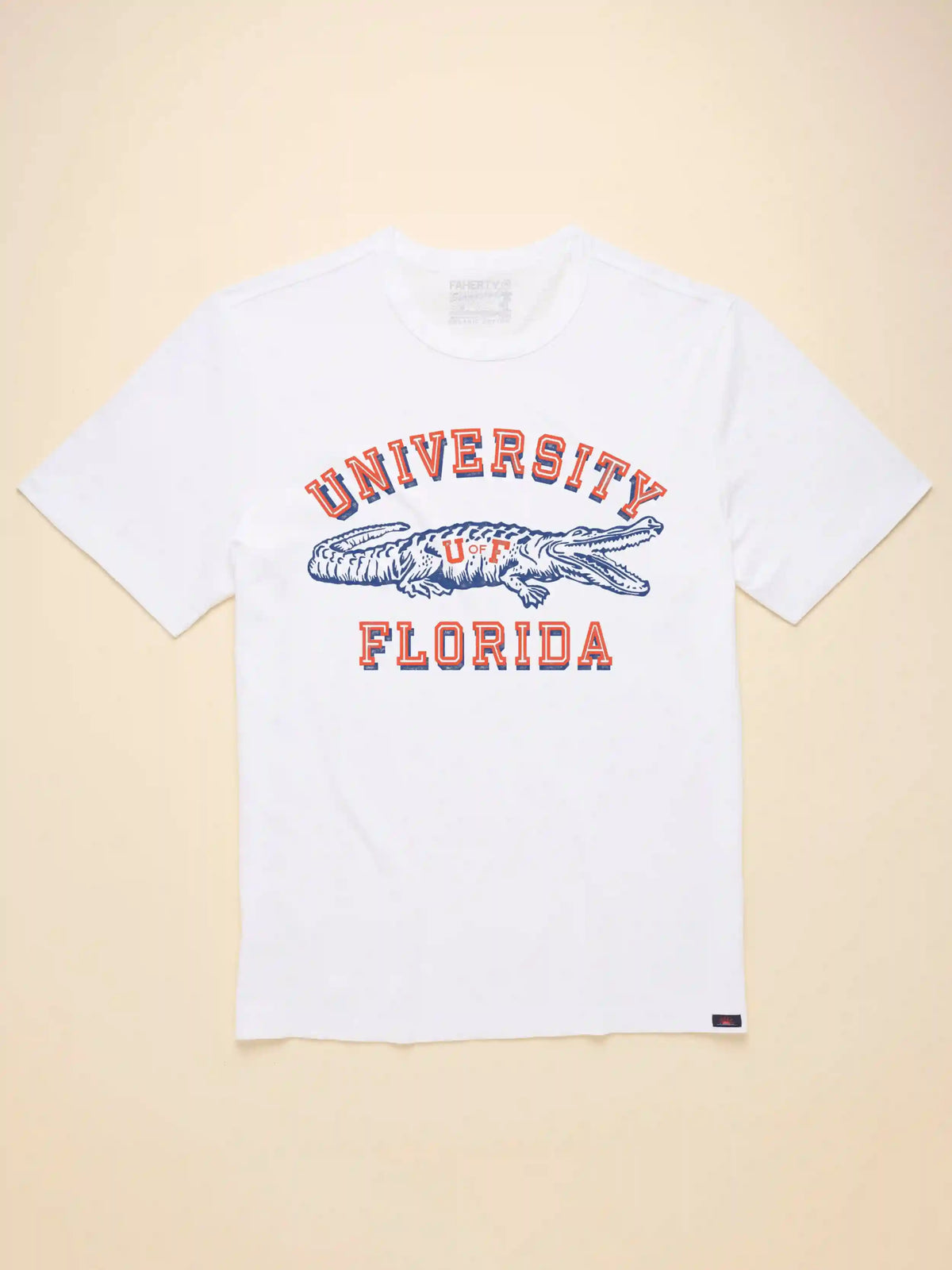 University of Florida Sunwashed Tee - White