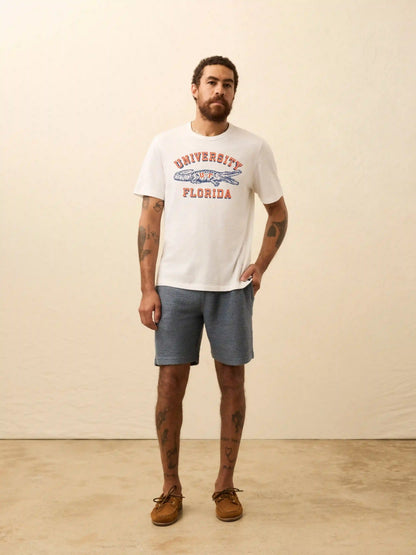 University of Florida Sunwashed Tee - White
