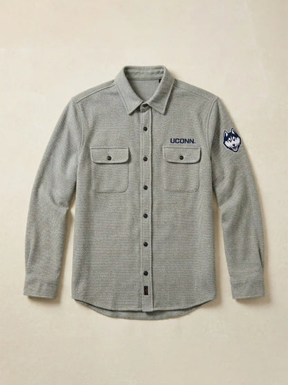 University Of Connecticut Legend™ Sweater Shirt - Fossil Grey Twill