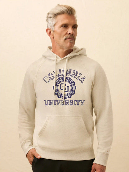 Columbia High Standard Fleece Hoodie - Antique Ivory Heather