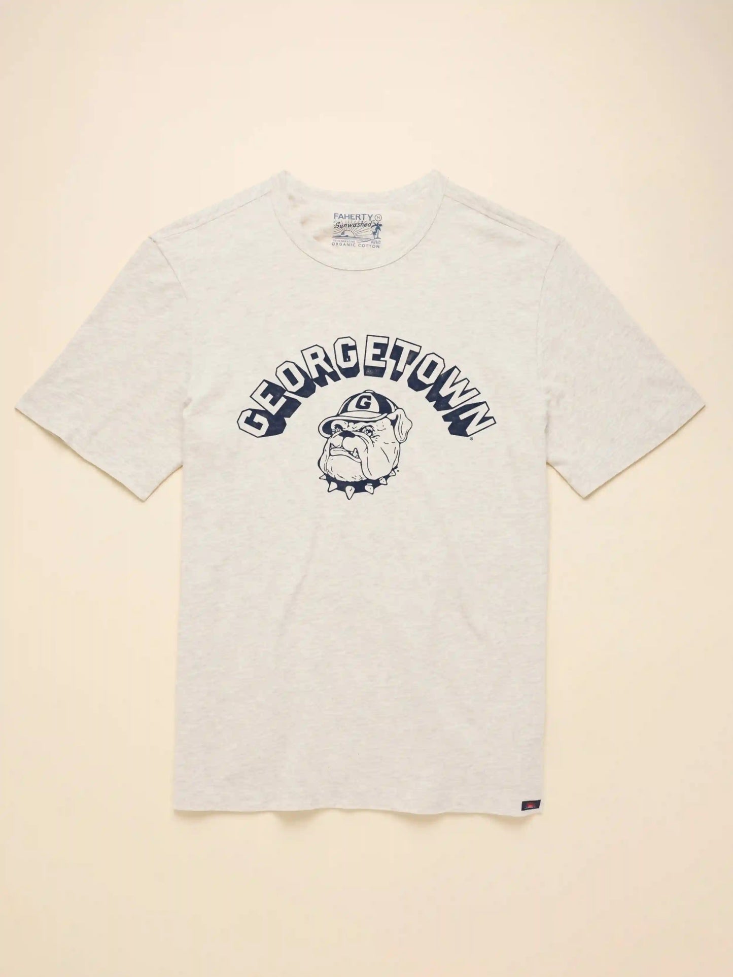 Georgetown Sunwashed Tee - Island Dune Heather