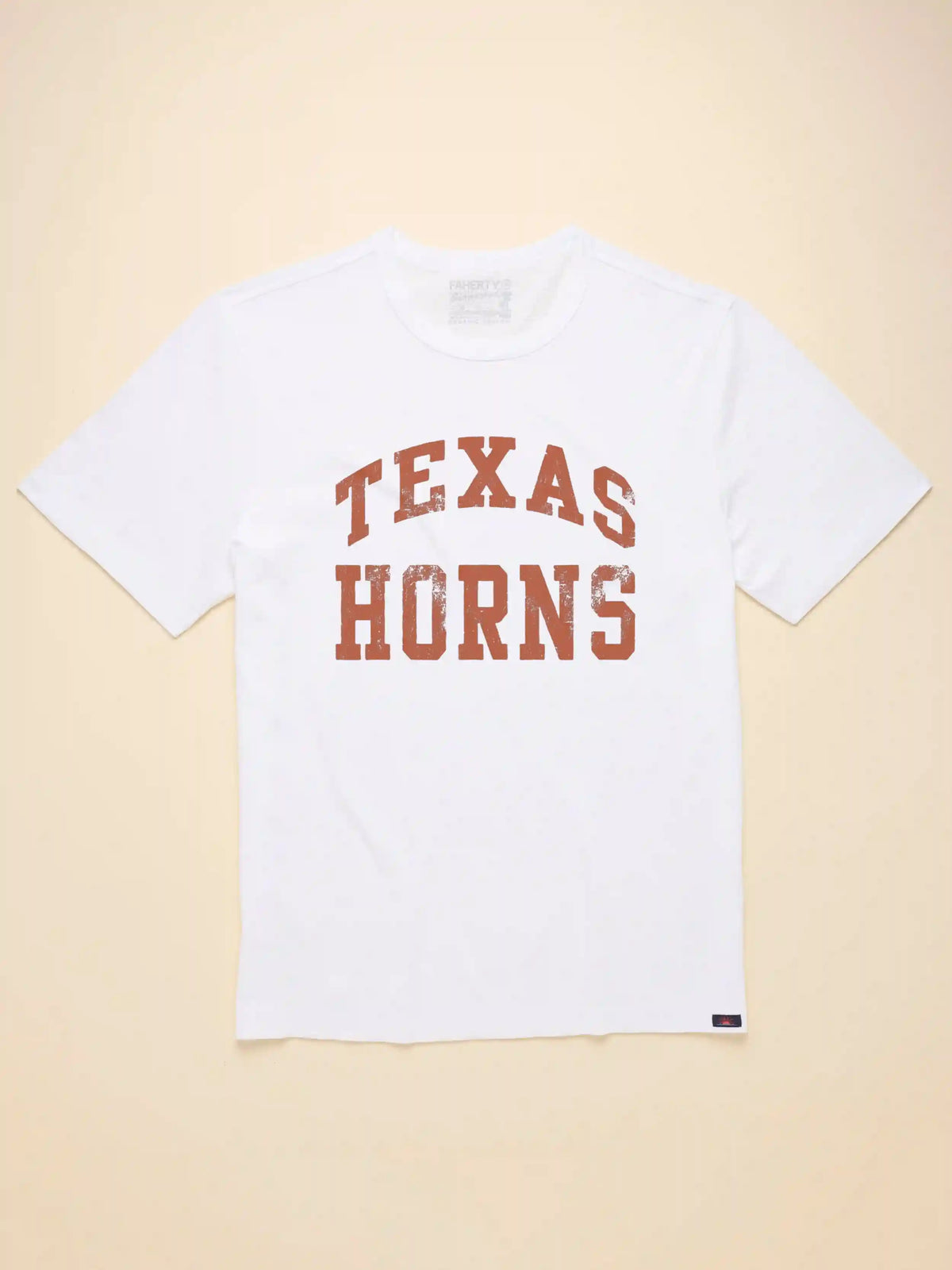 University of Texas Sunwashed Tee - White