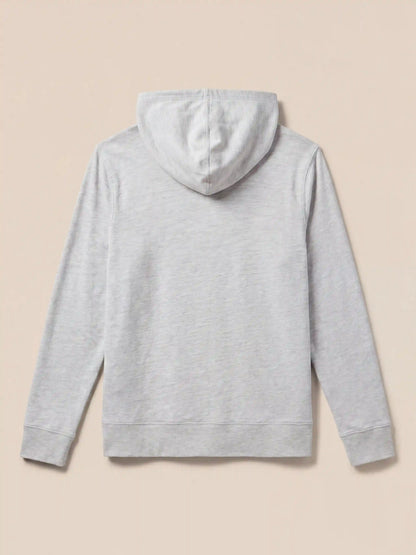 Boston Celtics Sunwashed Organic Hoodie - Light Grey Heather