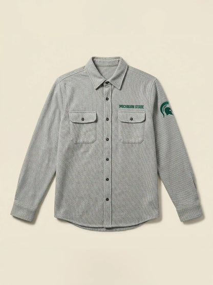 Michigan State Legend™ Sweater Shirt - Fossil Grey Twill